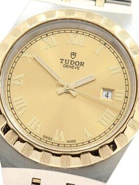 TUDOR Royal 28303 Date gold Dial Automatic Ladies Watch_922645